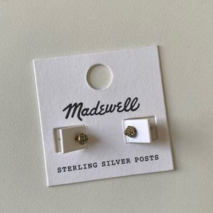 Madewell stud earrings